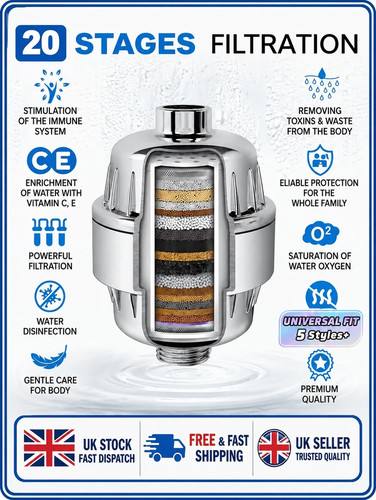 Stage shower filter vitamin - shower,