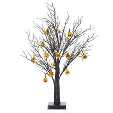 Halloween Light Up Tree  Black
