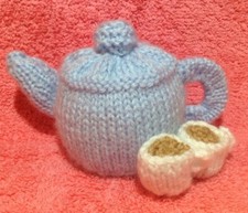 KNITTING PATTERN - Teapot and