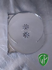 5 x Amaray Black 2-Disc Swing Trays for Blu Ray & 4K Cases - NEW