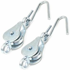WASHING LINE PULLEY x2 Hook