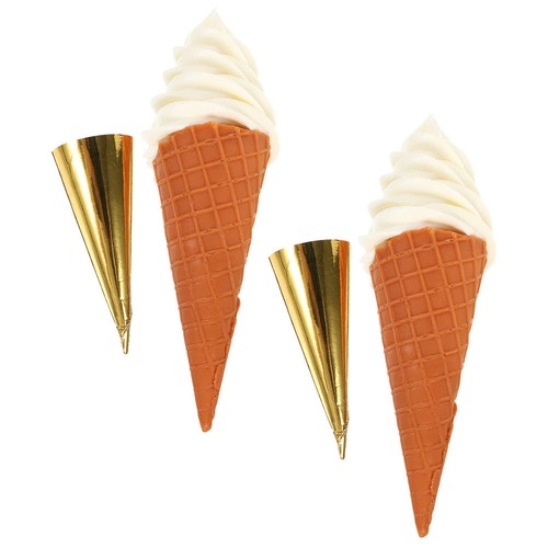 2pcs realistic ice cream - realistic,