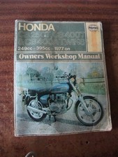 Honda Haynes CB250T, CB400T & CB400A Twins Workshop Manual 1977-On