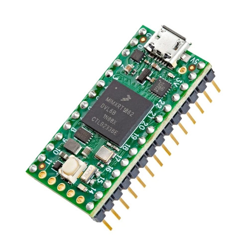 Teensy with pins - teensy,