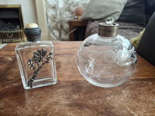 Antique decorative glass - glass, &