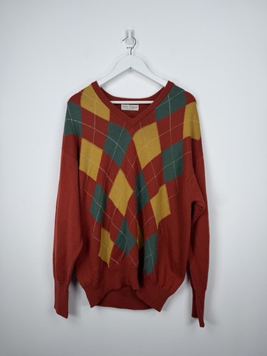 Teviot knitwear argyle merino - knitwear,