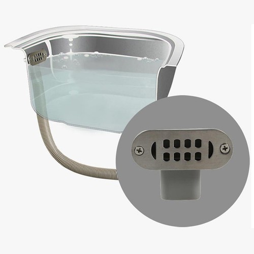 Kitchen sink oval overflow - sink,