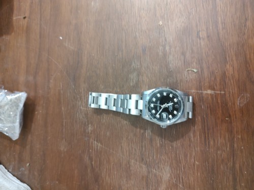 Rolex datejust black diamond