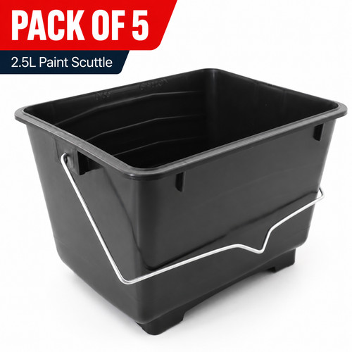 Paint scuttles black pack - black, 2.5l
