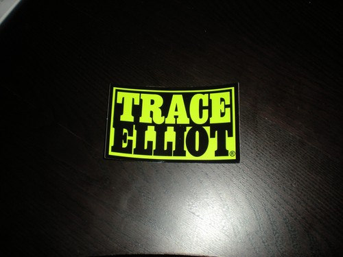 Trace elliot amplifier decal - trace,