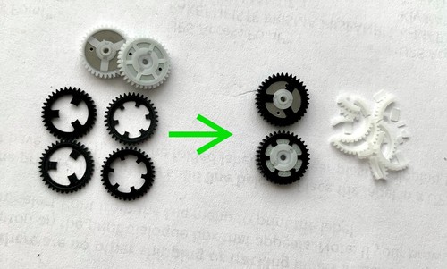 Gears for sony tcd d100 - gears,