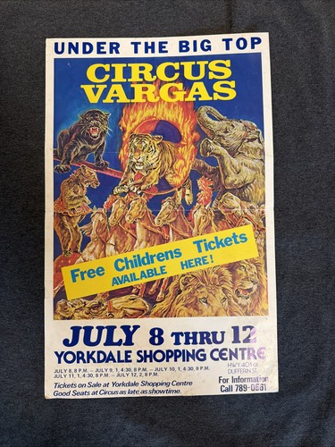 Circus vargas poster - circus,