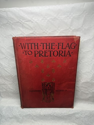 With the flag pretoria - with,