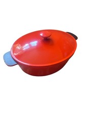Large Orange Cast Iron