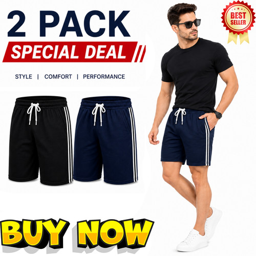 Pack mens lounge shorts - 2,
