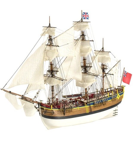 Artesania hms endeavour 65 - endeavour., 1:65