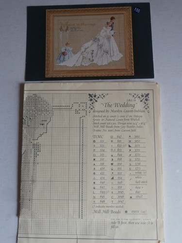 Lavender lace counted - &,