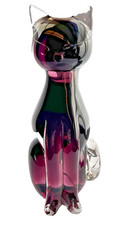 Murano Sitting Prissy Cat