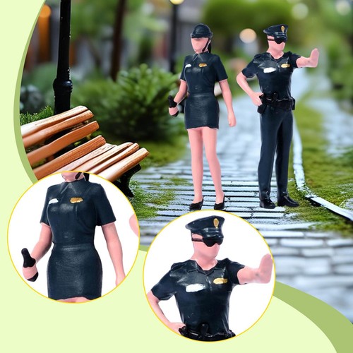 Pieces scale police - pieces, 1:64