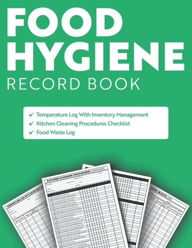 Food hygiene record book - food,