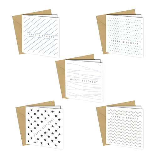Pack birthday cards - birthday,