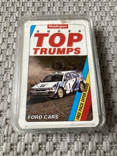 Super top trumps ford cars - top,