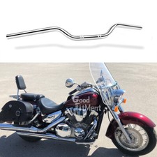 Motorcycle Chrome 25mm Handlebars Drag Bars For Honda VT VTX 750 1100 1300 1800