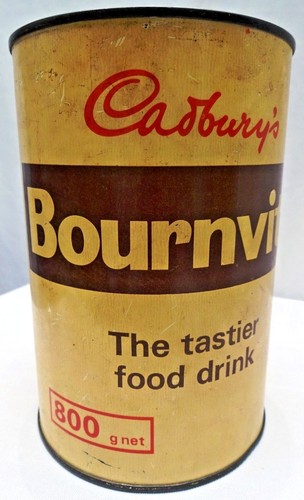 Vintage empty advertising tin - vintage,