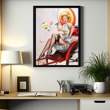 Gil Elvgren 1957 Something's