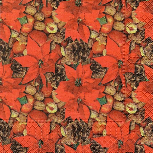 Single paper napkins - 4,
