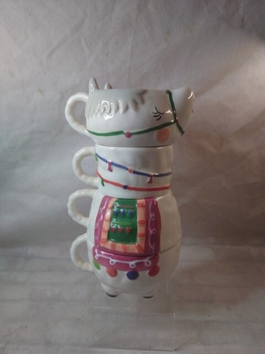 Llama stacking cups - mugs, 4