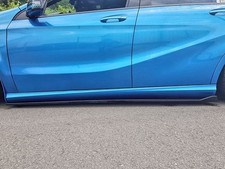 Black Gloss Side skirts addons