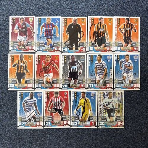 Signed match attax - match,