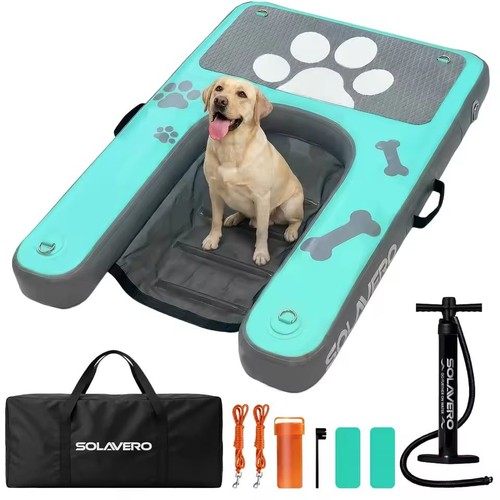 Inflatable dog water ramp - inflatable,