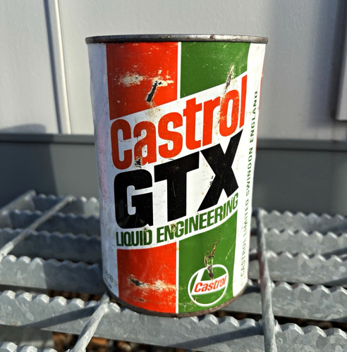 Vintage castrol gtx oil - castrol,