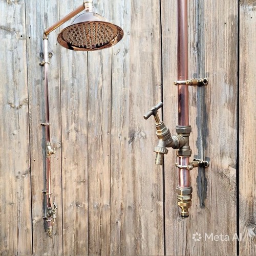 Handcrafted copper brass - copper,