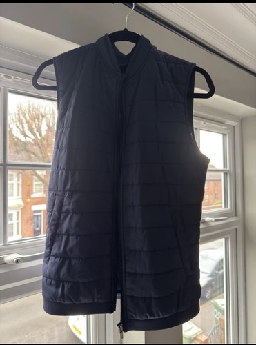 Zara mens navy padded - padded, gilet