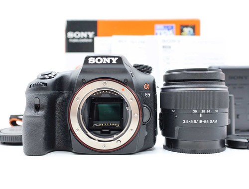 Sony a65 slt a65v - sony, lens