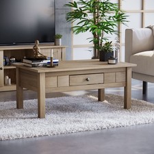 1 Drawer Pine Coffee Table
