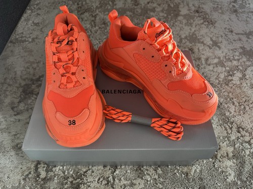 Balenciaga triple orange - balenciaga, low