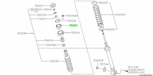 Bracket assembly shock - assembly,,