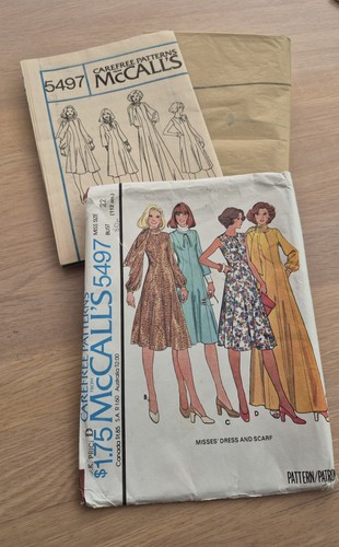 Mccalls 5497 vintage 1977 - mccalls,