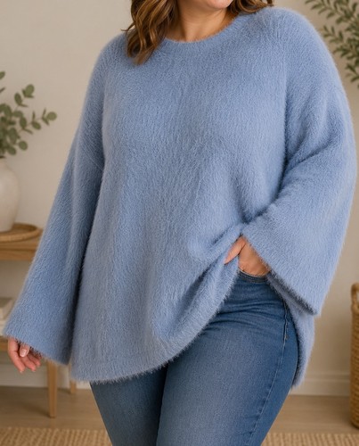 Yours curve blue fluffy - yours,