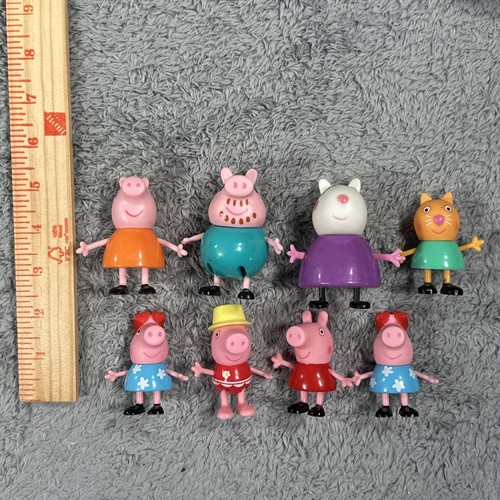Peppa pig family friends - &,