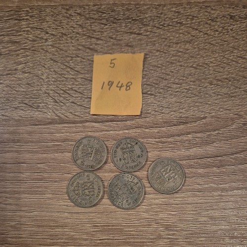 1948 george six pence - george,