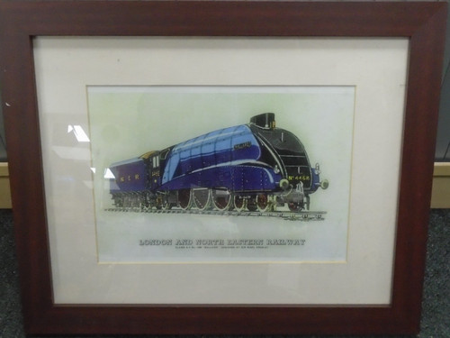 Framed train print the - framed,