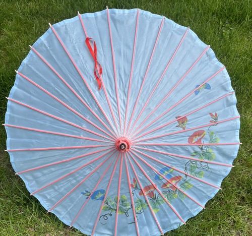 Vintage hand painted oriental - painted,