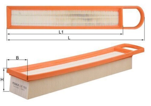 Air filter mahle fits citroen - air,