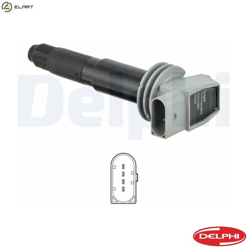 Ignition coil gn11091 - gn11091-12b1, for