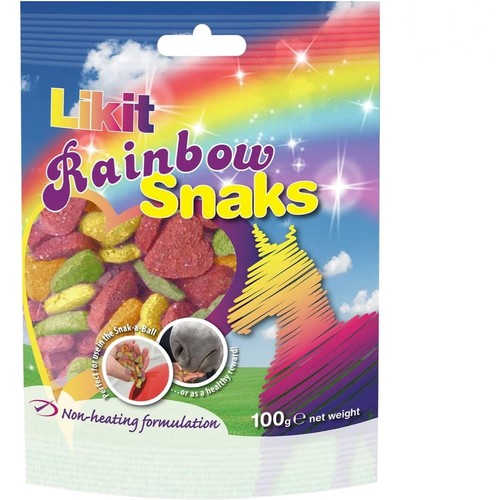 Rainbow horse treats - treats, 100g